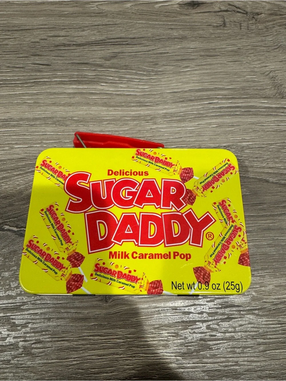 Sugar Daddy Milk Caramel Pop Mini Tin - Like New